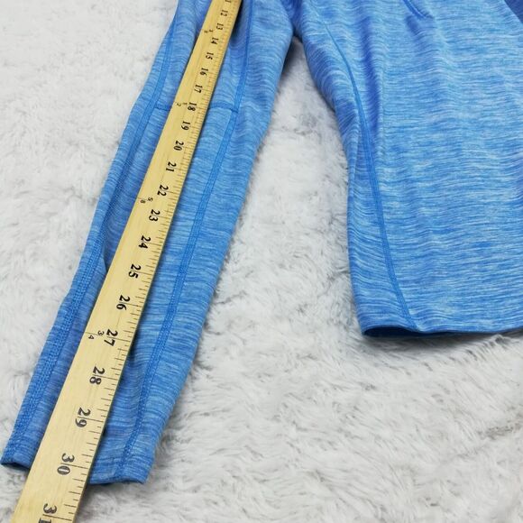 Under Armour Womens Coldgear Active Cozy Blue Heather Long Sleeve Athleisure S - Picture 8 of 10